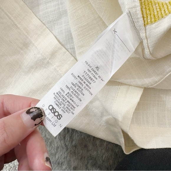 ASOS Safari Embroidered Shirt - Picture 8 of 10